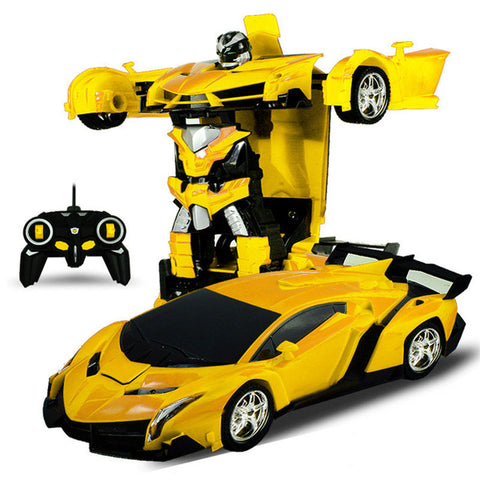 Transformation Robot Toy Remote Control Car