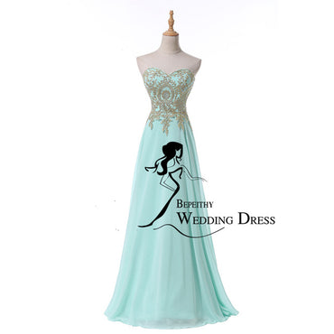 Sweetheart Long Chiffon Evening Dress