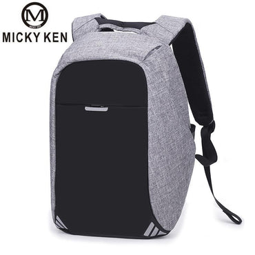Micky Ken Brands 2018 New Creative Anti-theft Backpack Usb Charger Business Computer Bag Schoolbag Waterproof Travel Backpack