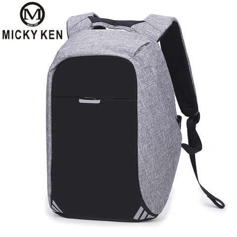 Micky Ken Brands 2018 New Creative Anti-theft Backpack Usb Charger Business Computer Bag Schoolbag Waterproof Travel Backpack