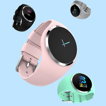 Female Fitness Smart Watch Women Running Reloj Heart Rate Monitor Bluetooth Pedometer Touch Intelligent Sports Watch for Running